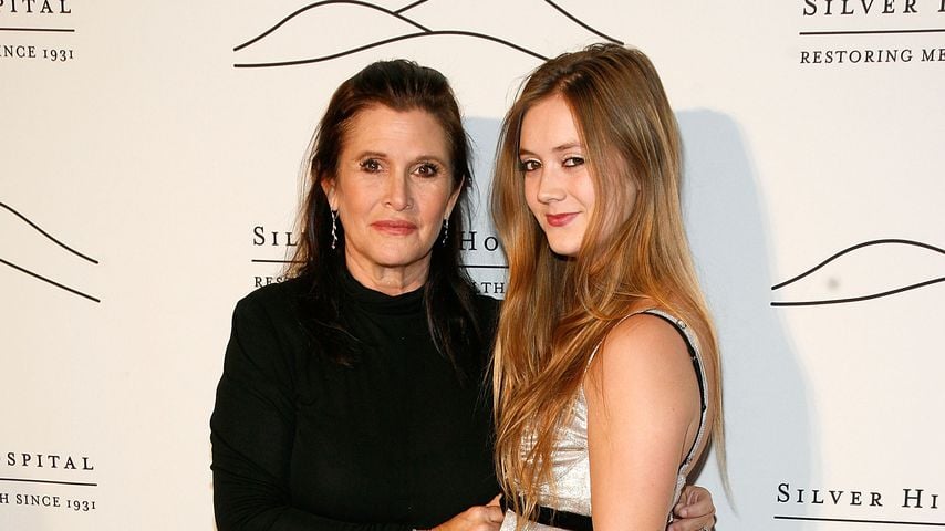 Carrie Fisher und Billie Lourd 2011