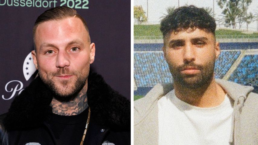 Kontra K rempelte Nader Jindaoui bei Baller-League-Spiel um